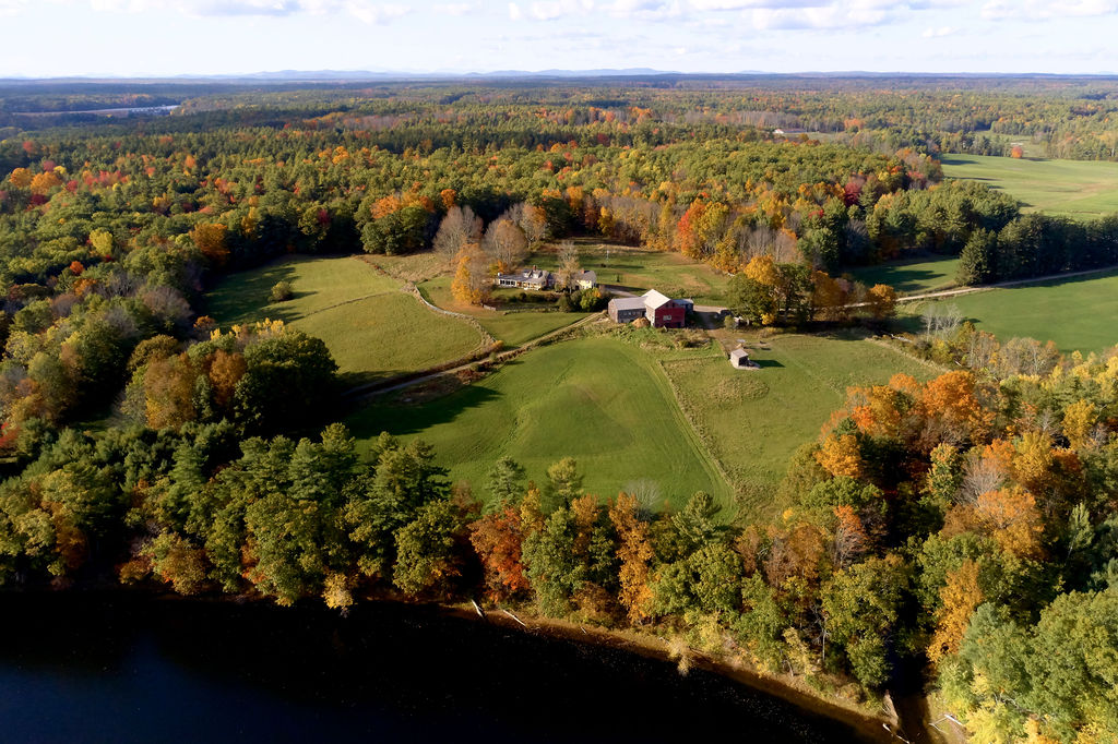 Aerial view of The Ecology School