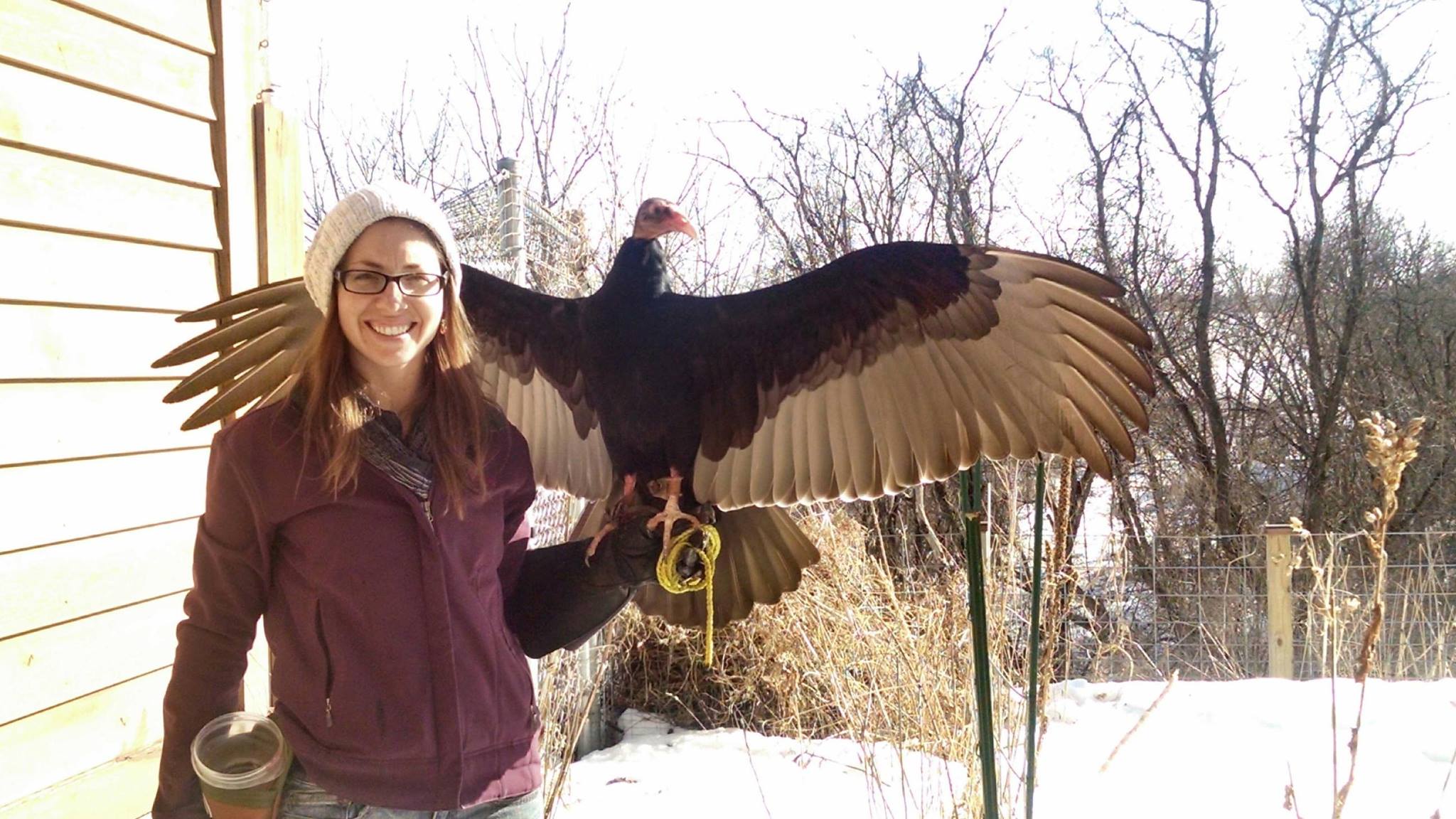Colleen-with-turkey-vulture