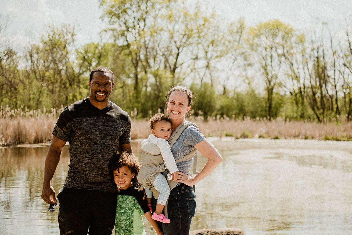 Family on the trails web