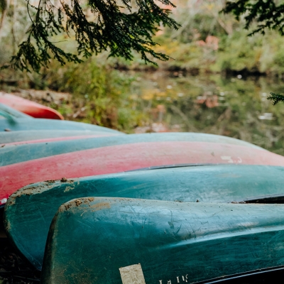 Canoes. Photo by Michelle Consuegra.